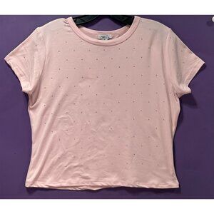 Rue 21 - Women's Short Sleeves T-Shirt - Pink - Extra Large